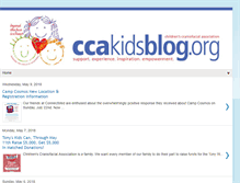 Tablet Screenshot of ccakidsblog.org